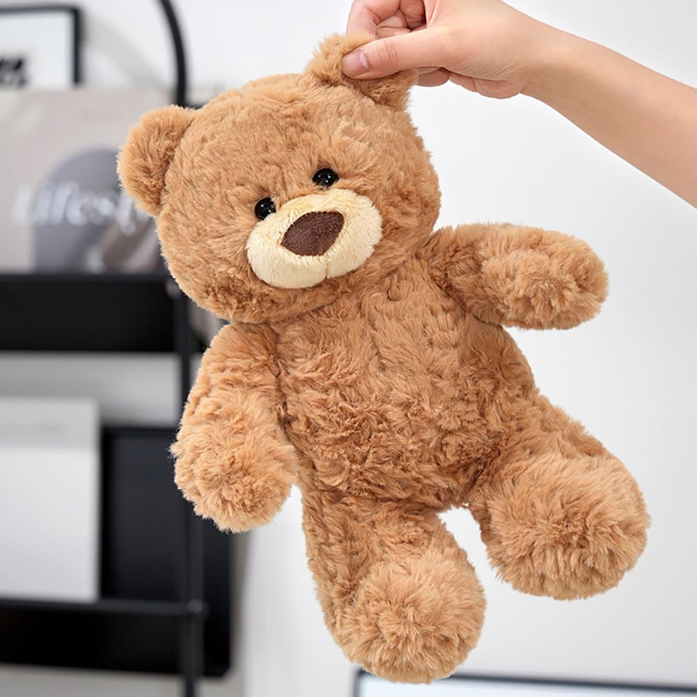 10 Inch Brown Teddy Bear Stuffed Animal – Soft Plush Toy