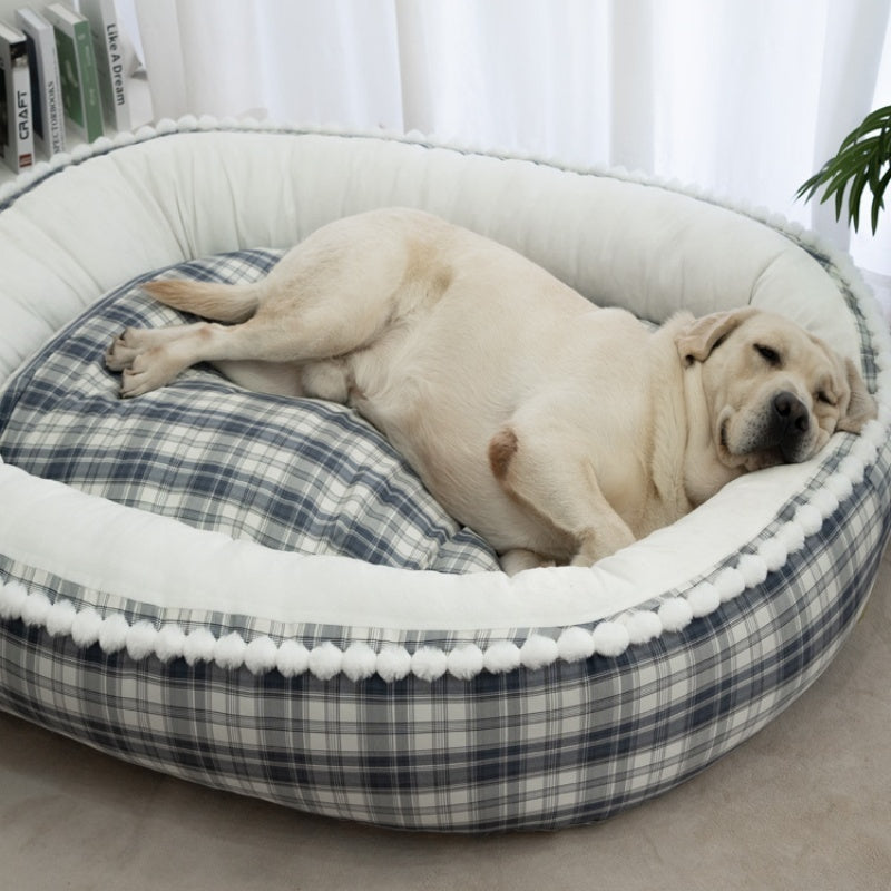 Anti-Slip Moisture Proof Dog Bed: Perfect for Small and Large Dogs