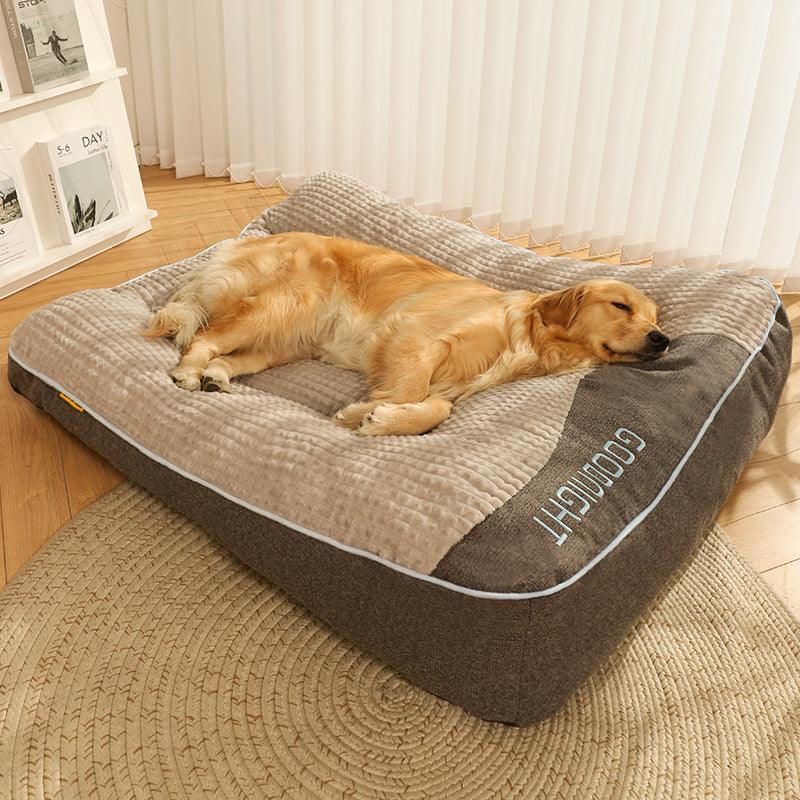 Anti-Slip Elevated Large Sofa Dog Bed: Comfort and Support