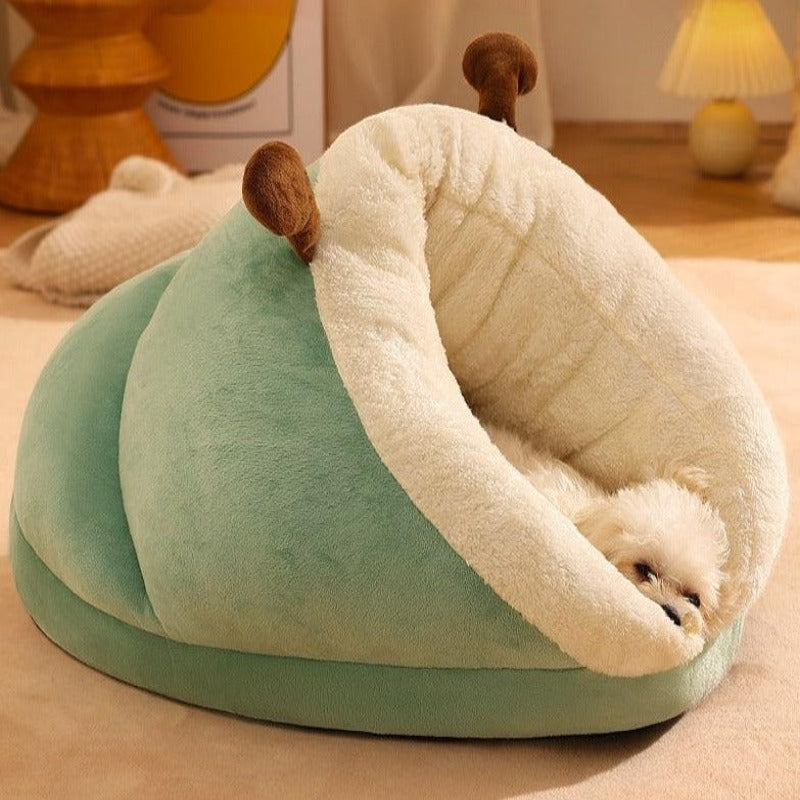 Isoliertes Hundebett und Katzenbett aus Baumwolle: Perfekt für kleine Haustiere 