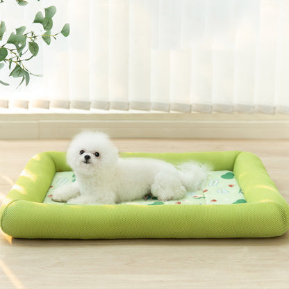 Advanced Summer Cooling Pet Bed SnugglePals Side View