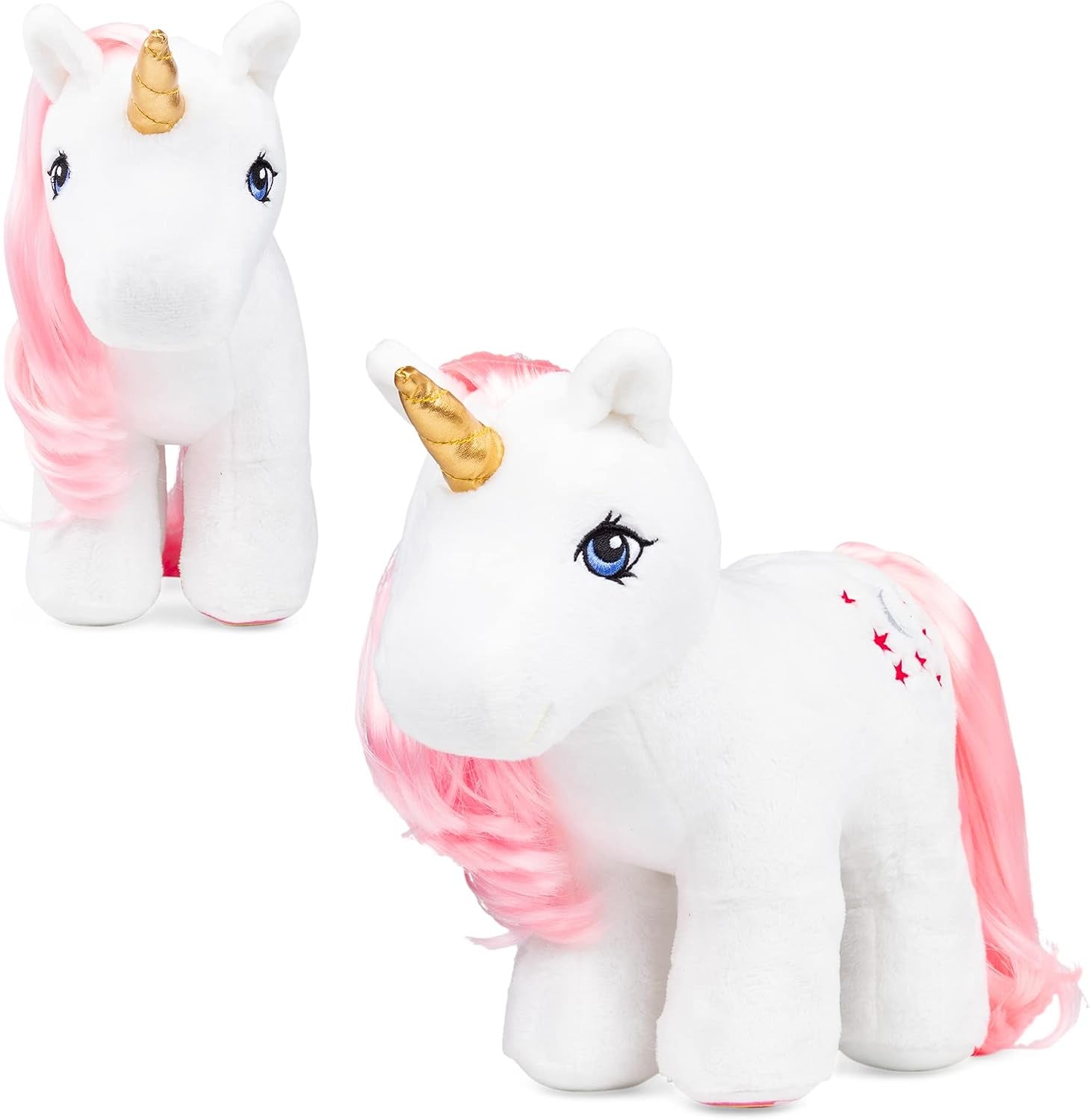 My Little Pony Unicorn and Pegasus Plush - Moondancer - Collector Plushie, Retro Stuffed Toy Animal, Kid, Toddler, Girl, Boy, Mom, Birthday, Ages 3+